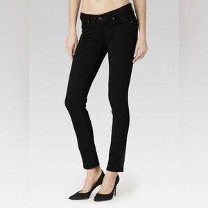Like New PAIGE Skyline Ankle Peg Skinny Jeans in Women’s Black Size 24